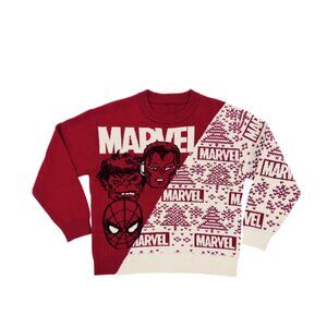 Marvel Kids Holiday Sweater Pullover Relaxed Fit fl2515684cm